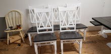 Load image into Gallery viewer, Double &quot;X&quot; Back Dining Chair
