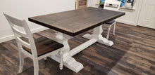 Load image into Gallery viewer, Rustic Center Pedestal Table