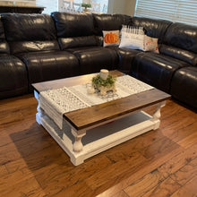 Load image into Gallery viewer, Corner Pedestal Coffee Table
