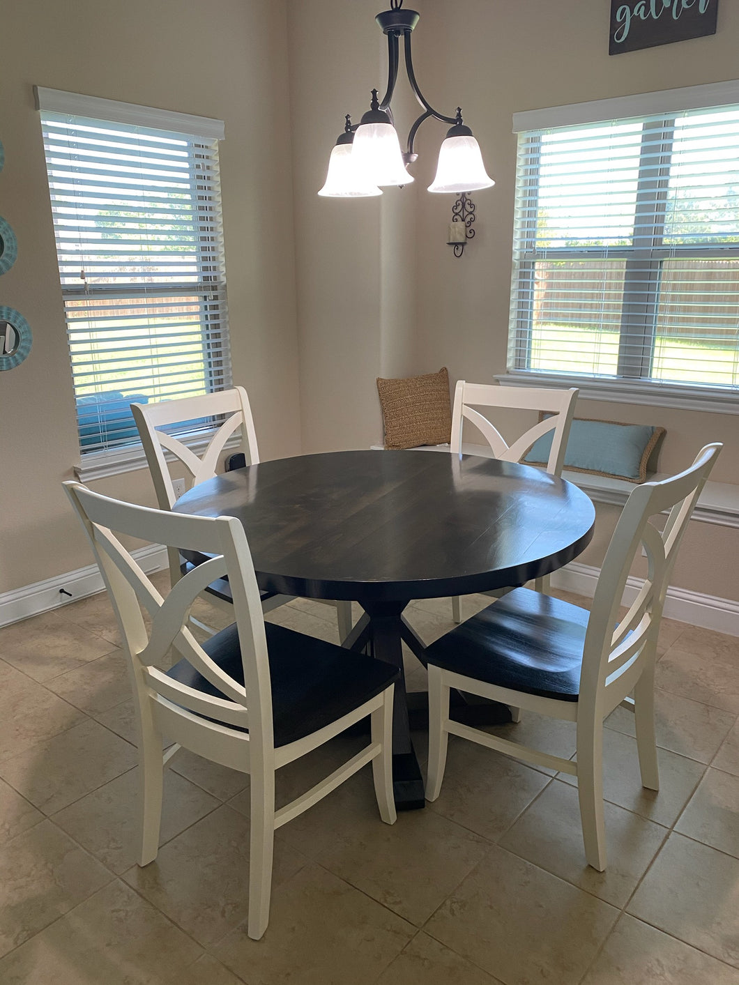 Farmhouse Round Table