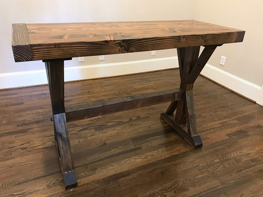 Trestle Sofa/Entry Table